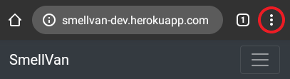Android more icon
